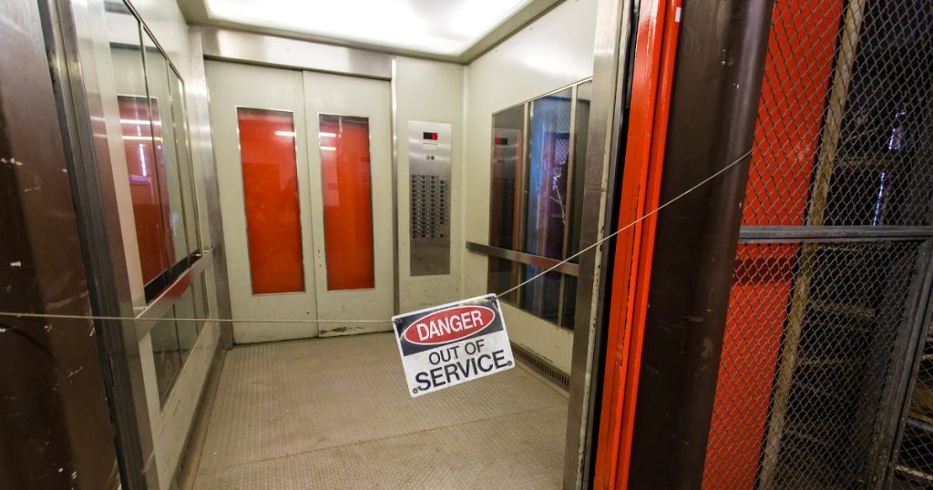 VAB Elevator (Out of Order)