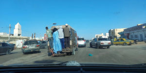 Minibus in Nouakchott