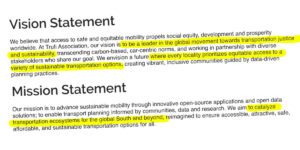 Trufi Vision and Mission Statements