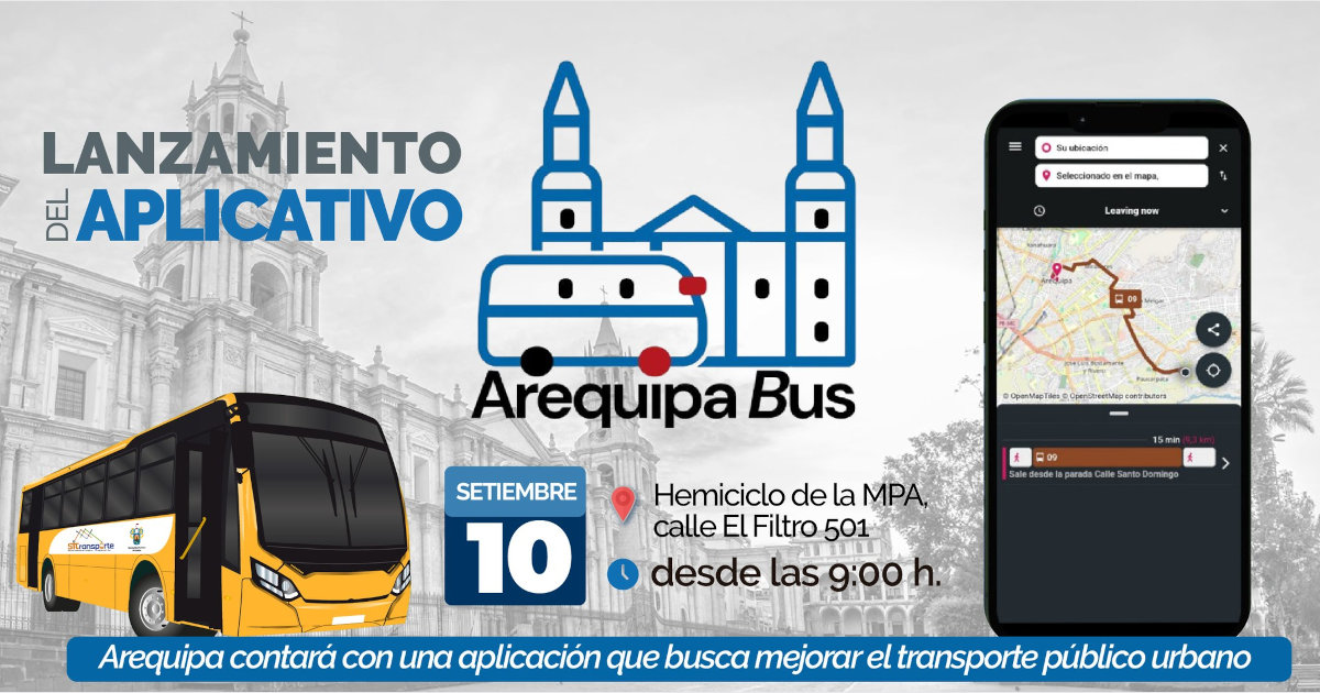 Launch Event: Arequipa Bus – The First 