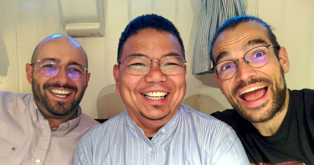Denis Paz Jiménez, Benjie de la Peña, and Christoph Hanser